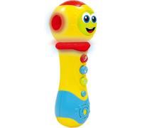 KAL-Lisciani - Carotina Baby - Microphone 2 En 1 - Pour Enfants Dès 1 An - Développement Sensoriel Dès 12 Mois - Avec Lumière Et Sons - Jeu Éducatif - Stimule L'Imagination