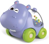 KAL-Lisciani - Voiture Hippo Et Jeu De Mémoire Pour Bébé - Jeu Educatif - Développement Sensoriel - Petite Voiture Avec Billes - De 1 À 4 Ans - Carotina Baby