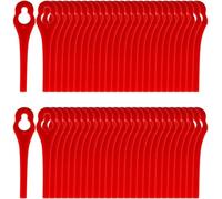KAL-Lot De 100 Pa6 Lames De Tondeuses Compatibles Avec Florabest Coupe Bordure Lidl Frta 20 A1,Fat 18B2, Fat 18B3