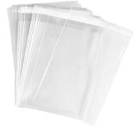 Kal-Lot De 100 Sacs En Cellophane Refermables Transparents De 22,9 X 30,5 Cm, Parfaits Pour La Boulangerie, Les Bougies, Le Savon, Les Biscuits, Les Cadeaux, Les T-Shirts Et Les ?Uvres D'art,