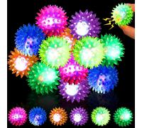 Kal-Lot De 12 Balles De Hérisson, Boules Lumineuses, Balles De Hérisson Pour Enfants, Balles De Hérisson Douces Pour Enfants, Cadeaux D'anniversaire D'enfants, Cadeaux D'anniversaire D'enfants, Gadge