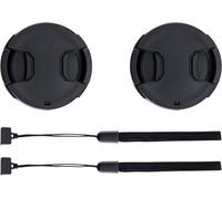KAL-Lot De 2 49Mm Bouchon D'Objectif Frontale Lens Cap Pour Canon Eos R100 R50 R10 Avec Rf-S 18-45Mm Objectif Kit, Pour Canon Eos M50 M6 Mark Ii M5 Avec Ef-M 15-45Mm Objectif Kit Et Autres Objectifs