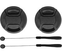 KAL-Lot De 2 Bouchons D'Objectif 43 Mm Pour Canon Rf 16 Mm F2.8 Stm, Canon Rf 50 Mm F/1.8 Stm,