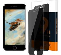 Kal-Lot De 2 Films De Protection D'écran En Verre Blindé Pour Iphone 6/6s/7/8/Se 2020 Anti-Espion, Verre De Protection Anti-Éclaboussures, Dureté 9h, Protection D'écran De Confidentialité
