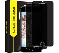 Kal-Lot De 2 Films De Protection D'écran En Verre Blindé Pour Iphone 6/6s/7/8/Se 2020 -Incassable 2,5d -Brise-Vue Iphone Se -Ultra Résistant -Protection Contre Les Regards Indiscrets -Verre De