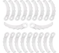 KAL-Lot De 20 Lames De Rechange Pour Débroussailleuse Makita 198426-9 Lames En Plastique Pour Tondeuse Makita 198426-9.