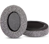 KAL-Lot De 25 Coussinets Épais En Mousse À Mémoire De Forme Compatibles Avec Les Casques Pilotes Telex Echelon 25Xt Stratus 30Xt 50D (Tissu Gris)