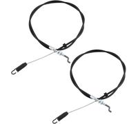 KAL-Lot De 2Pcs Câbles D'Entraînement D'Embrayage Câble De Traction Remplacement 81001143 1136-0722-01 Compatible Avec Castel Garden 464 484 534 Tr 81001143 Tondeuse À Gazon