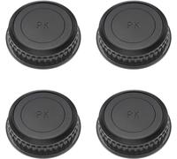 KAL-Lot De 4 Capuchons De Protection Arrière En Plastique Pour Objectif D'Appareil Photo Reflex Numérique Pentax K Mount