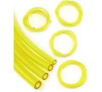 KAL-® Lot De 4 Tuyaux D'Essence, Durite Essence, 2 X 3.5 Mm, 2.5 X 5 Mm, 3 X 5 Mm, 3 X 6 Mm Pour Tronçonneuses, Soufflantes, Tondeuse À Gazon Accessoires,1M
