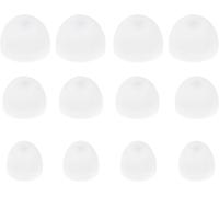 Kal-Lot De 6 Paires De Bouchons D'oreille En Silicone Compatibles Avec Sony Mdr-Ex750bt / Wi-0x / Wi-H700 / Wi-C200 -3 Tailles (S/M/L) -Blanc