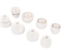 KAL-Lot De 8 Embouts De Rechange En Silicone Compatibles Avec Les Écouteurs Sans Fil Beats By Dr Dre, Powerbeats Pro, Beats X, Urbeats (Blanc)