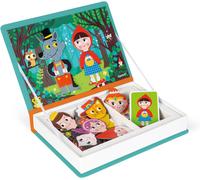 KAL-- Magneti'Book Contes - Jeu Educatif Magnétique 40 Pièces - Apprentissage Motricité Fine Et Imagination - Dès 3 Ans, J02588
