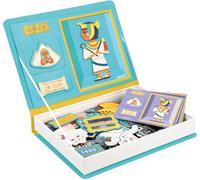 KAL-- Magnéti'Book Histoire - Jeu Educatif Magnétique 60 Aimants + 12 Modèles - Jouet Enfant En Carton Fsc - Développe Motricité Fine Et Imagination - Dès 3 Ans