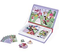 Kal-- Magneti'book Princesses - Jeu Éducatif Magnétique 55 Pièces - Dès 3 Ans, J02725, Violet