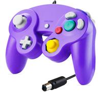 Kal-Manette Pour Gamecube,Manette De Gamecube Filaire Ngc Contrôleur Classique Gc Game Cube Ngc Controller Compatible Avec Gamecube Wii U Switch Pc Super Smash Bros