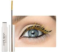 Kal-Mascara Coloré Imperméable Pinceau Fin Cils Verts Noirs Et Blancs Maquillage Longue Tenue