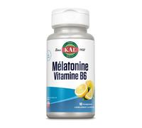 Kal Mélatonine + Vitamine B6 Assimilation optimale | Sommeil rapide et réparateur | 60 comprimés sublinguaux
