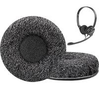 KAL-Mm Mousse Coussin Coussinets Pour Sennheiser Px80/Px100/Px100Ii/Px200, Pc30/Pc36/Pc130/Pc131/Pc140/Pc145, Pmx100/Pmx200, Pxc150/Pxc250/Pxc300, Sc30/Sc60/Sc75/Sc230/Sc260/Sc630/Sc660