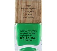 Kal-Mother Earth's Calling Plant Power Vernis À Ongles -73% Plant Based, 100% Vegan & Non Testé Sur Les Animaux -Manucure Parfaite, Vert Éclatant -Nail Art Écologique