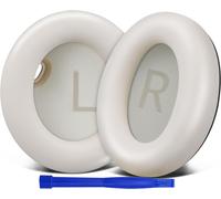 KAL-Mousse Coussin Coussinets De Remplacement Pour Anker Soundcore Space One (S1) Casque, Coussinets D'Oreille Avec Cuir Protéiné Plus Doux, Mousse D'Isolation Phonique