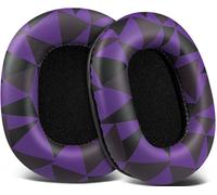 KAL-Mousse Coussin Coussinets Pour Audio Technica Ath M50X M50Xbt M50Rd M40X M30X M20X Msr7 Sx1 Monitor Casque Audio, En Cuir Protéiné Plus Doux, En Mousse À Mémoire De Forme Haute Densité