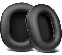 KAL-Mousse Coussin Coussinets Pour Audio Technica Ath M50X M50Xbt M50Rd M40X M30X M20X Msr7 Sx1 Monitor Casque Audio, En Cuir Protéiné Plus Doux, En Mousse À Mémoire De Forme Haute Densité