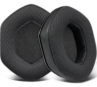 KAL-Mousse Coussin Coussinets Pour V-Moda Crossfade1/2/3, Crossfade M-/M-Master, Crossfade Lp2/Lp Casque Sans Fil, Coussinets D'Oreille Avec Tissu En Maille Durable