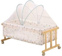 Kal-Moustiquaire Berceau Enfant Lit Bébé Nourrissons Pliable Protection Insectes Moustiques Mouches Été Couleur Bleu Clair Sécurité Voyage Maison Idée Cadeau Sommeil Confort