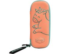 Kal-Mr.Wonderful - Pencil Case Unicorn With Relief Pink - Get Ready To Give Your Best