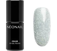 Kal-Neonail Vernis Semi Permanent Pailleté 7,2 Ml Vernis Gel Uv Semi Permanent Argent Party Game Vernis À Ongles Gel Polish Gel Uv Couleur Nail Art