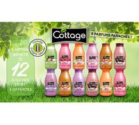 Kal-- Offre Spéciale Lot De 12 Gels Douches -10 Douches Lait Hydratantes 250 Ml + 2 Douches Gommage 270 Ml - Fabriqué En France