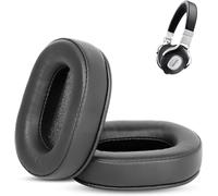 KAL-Oreillettes Compatibles Avec Denon Ah-Mm400 Casque (Noir) Coussin De Remplacement Pour Casque (Cuir Plus Souple/Mousse Haute Densité)
