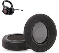 KAL-Oreillettes De Remplacement Prime Compatible Avec Les Casques Teufel Massive Devil Cage Coussinets D'Oreilles (Cuir Synthétique/Mousse À Mémoire)