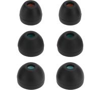 KAL-Paires D'¿¿Couteurs Silicone Souple Compatible Avec Sony Wi-Xb400 Wf-C500 Embouts Rechange Bouchons Intra-Auriculaires Souples Noirs (2 Paires De Chaque S/M/L)