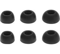 KAL-Paires Embouts D'Oreille En Silicone Compatible Avec Anker Soundcore Life P2 Éouteurs Embouts Souples Oreillettes Bouchon D'Oreille L/M/S 2 Paires De Chaque Taille, Noir