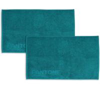Kal-Pantone¿ Lot De 2 Tapis De Bain Absorbants 50 X 80 Cm, Éponge Pure De Coton 100%, Certifié Oeko-Tex, Couleur Laiton, Doux Et Résistant Au Lavage, Tapis De Salle De Bain Élégant Et Durable