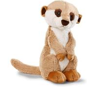 Kal-Peluche Suricate 15 Cm \U2013 Peluches Suricates Douillettes Pour Filles, Garçons Et Bébés \U2013 Jouets Doux À Câliner, Pour Jouer Et Dormir \U2013 Doudou Animal Mignon \U2013 Cadeaux Anniversai