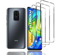 Kal-Pièces Verre Trempé Compatible Avec Xiaomi Redmi Note 9 Film Protection Écran, Anti Rayures, Ultra Claire, Sans Bulles, Dureté 9h Glass, Pour Xiaomi Redmi Note 9