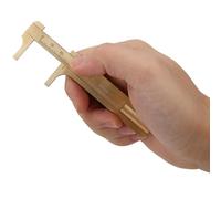 Kal-Pied À Coulisse Pratique, Rétro Vernier Étriers, Facile À Utiliser Pied À Coulisse De Test En Noyer Pour La Maison La Bijouterie La Bijouterie En Noyer (Échelle Unique, Longueur 8 Cm)