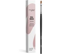Kal-Pinceau Ovale Pour L'application De Vernis À Ongles Et De Gel. Outil De Manucure De Qualité Professionnelle -Idéal Pour Une Utilisation À Domicile Ou En Salon