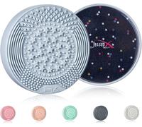 Kal-Pinceaux Maquillages Nettoyage Tapis Brosse Éponge Enlever Boîte Silicone Nettoyage Tapis 2 En 1 Nettoyant A004