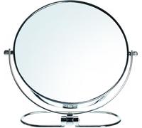 Kal-Pliable Miroir Cosmétique Double Face 8 Inch, Grossissement 10 X, Rotatif À 360 °. Miroir Cosmétique Miroir De Table Miroir 2: Normal Et 10 \U2013 Grossissement, Chromé, Kxd3125\U201310 X