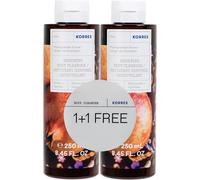 Kal-Pomegranate Lot De 2 Gels Douche Revitalisants Avec Aloe Vera Actif - Testé Dermatologiquement Et Végétalien - 2 X 250 Ml