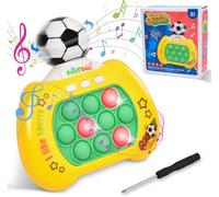 KAL-Pop It Game Jouets Sensoriels, Contrôleur Rotatif De Jeu De Football Pop Fidget, Tap Tap Smart Fidget Toys, Jeu Lumineux Pop It, Puzzle Pop Bubble Game Controller Machine Cadeau Amusant