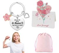Kal-Porte-Clés Maman, Cadeau Parfait Pour Maman - Porte-Clés De Fête Des Mères Unique, Cadeau D'anniversaire Pour Maman - Faites Savoir À Maman À Quel Point Vous L¿Aimez!