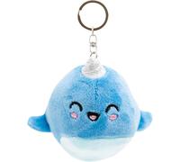 KAL-- Porte-Clés Peluche Petit - Narval