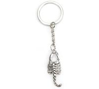 Kal-Porte-Clés Personnalisé Avec Pendentif Scorpion Minimaliste En Fer, Cadeau Pour Femme, Cadeaux D'anniversaire, Petits Cadeaux Pour Maman Et Bonne Amie, Cadeau De Collègue, Argenté, S