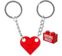 Kal-Porte-Clés Pour Couples Originaux Briques Authentiques Crémaillère Nouvelle Maison Briques De Construction Originales Idée Saint Valentin Anniversaire Voiture Puzzle