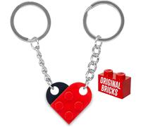 Kal-Porte-Clés Pour Couples Originaux Briques Authentiques Crémaillère Nouvelle Maison Briques De Construction Originales Idée Saint Valentin Anniversaire Voiture Puzzle